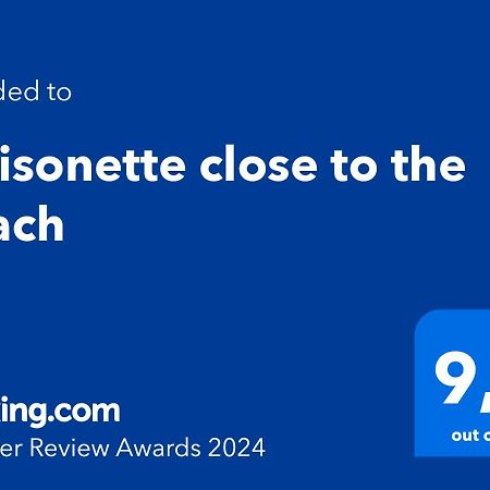 Maisonette Close To The Beach 尼基季 外观 照片