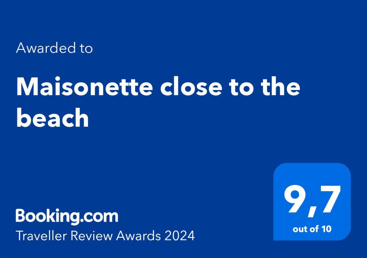 Maisonette Close To The Beach 尼基季 外观 照片
